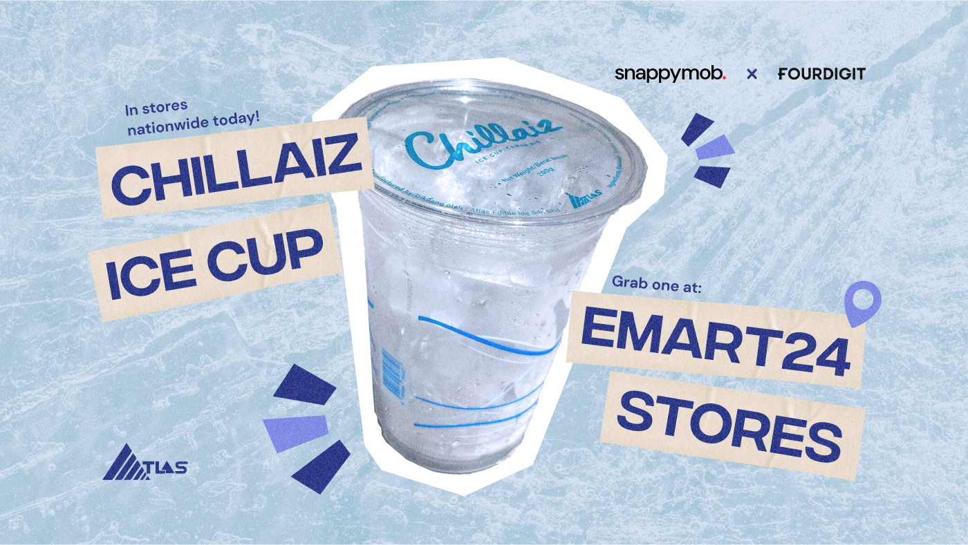 Atlas Ice launches the Chillaiz Ice Cup, designed by Snappymob & FOURDIGIT Malaysia